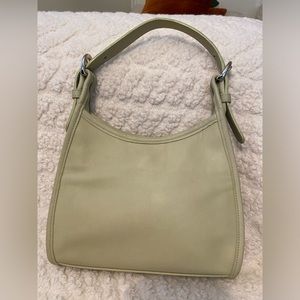 Vintage Coach 4106 Lime Purse Leather Bag